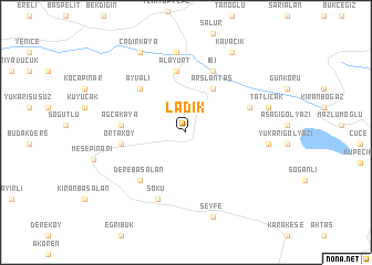 map of Ladik