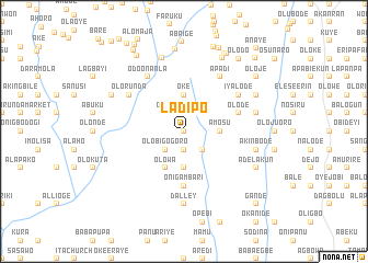map of Ladipo
