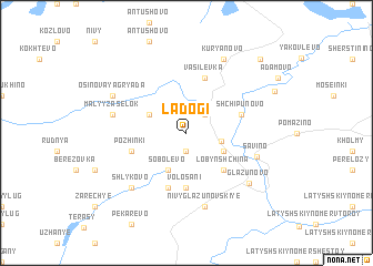 map of Ladogi