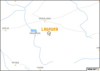 map of Lādpura