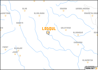 map of Lādqūl