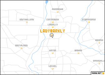 map of Lady Barkly