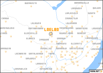 map of La Elba