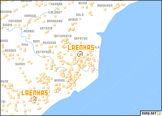 map of Laenhas