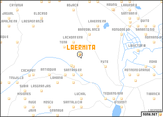 map of La Ermita