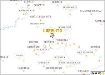 map of La Ermita