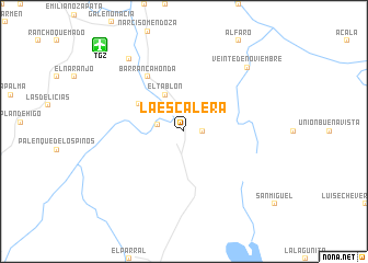 map of La Escalera