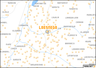 map of La Esneda