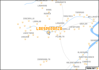 map of La Esperanza