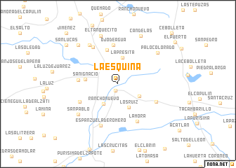 map of La Esquina