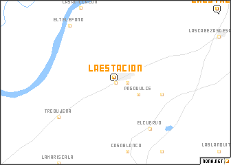 map of La Estación