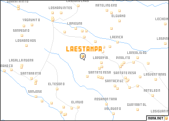 map of La Estampa