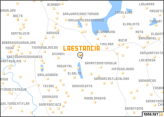 map of La Estancia