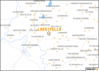 map of La Estrella