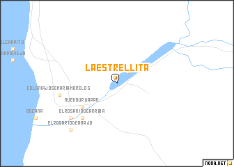 map of La Estrellita