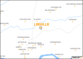 map of La Evilla