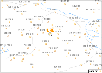 map of Lae