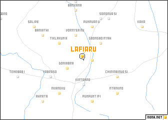 map of Lafiaru