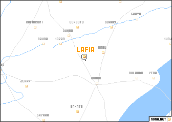 map of Lafia