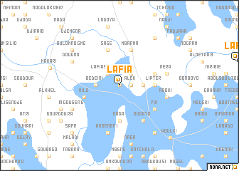 map of Lafia