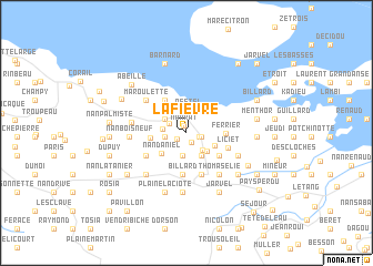 map of La Fièvre