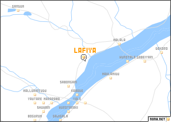 map of Lafiya