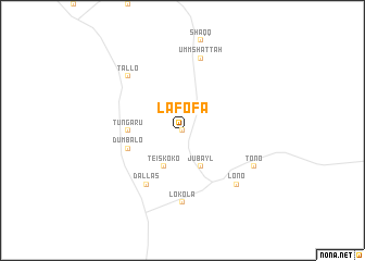 map of Lafofa