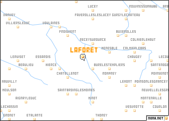 map of La Forêt