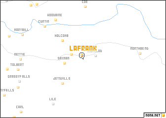 map of LaFrank