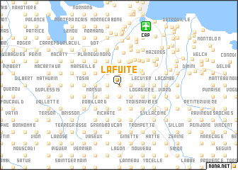 map of La Fuite