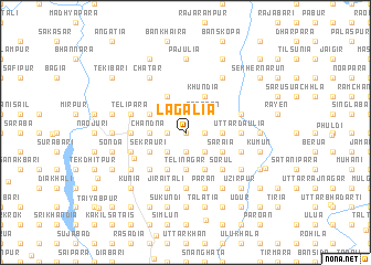 map of Lāgālia