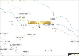 map of La Gallardera