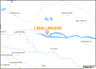 map of La Gallardera