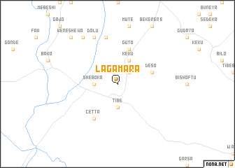 map of Lagamara