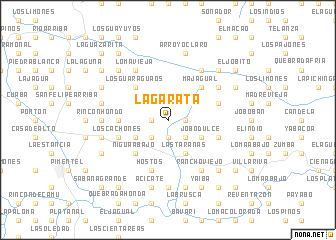 map of La Garata