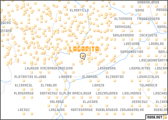 map of La Garita