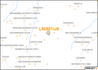 map of Lagartija