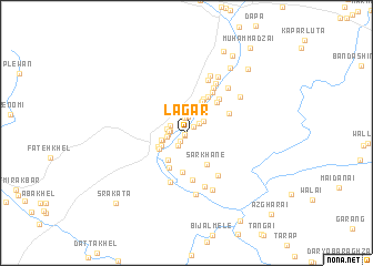 map of Lagar