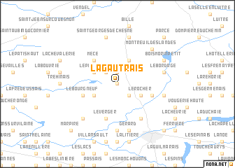 map of La Gautrais