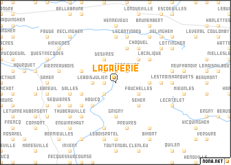 map of La Gaverie