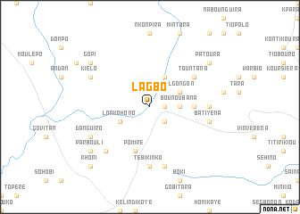 map of Lagbo
