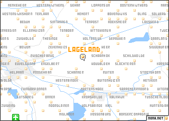 map of Lageland