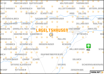 map of Lageltshausen