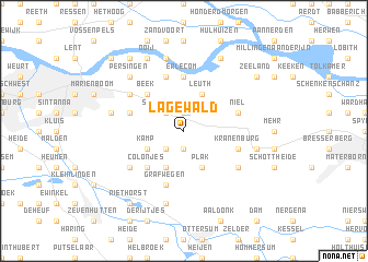 map of Lagewald