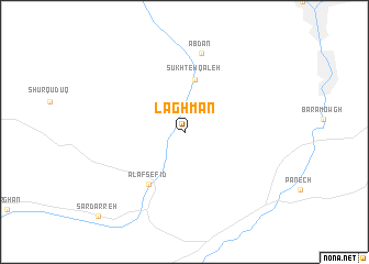 map of Laghmān