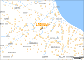 map of Lagmūj