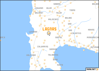 map of Lagnas