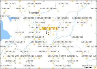 map of Lagnetas