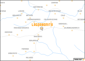 map of Lagoa Bonita