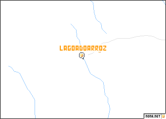 map of Lagoa do Arroz